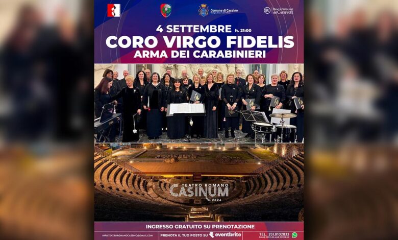 Cassino Coro Virgo Fidelis Carabinieri copia