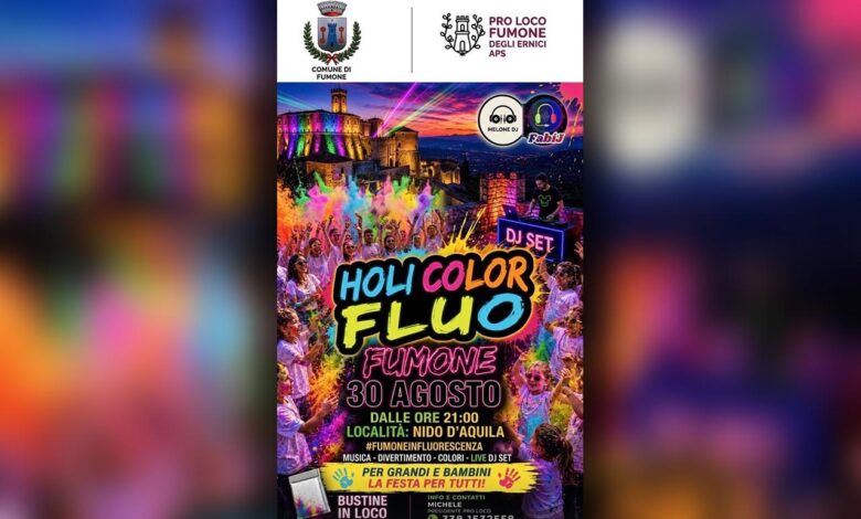 Fumone Holi Color Fluo copia