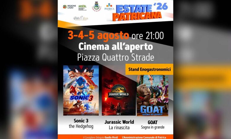 patrica cinema all'aperto copia