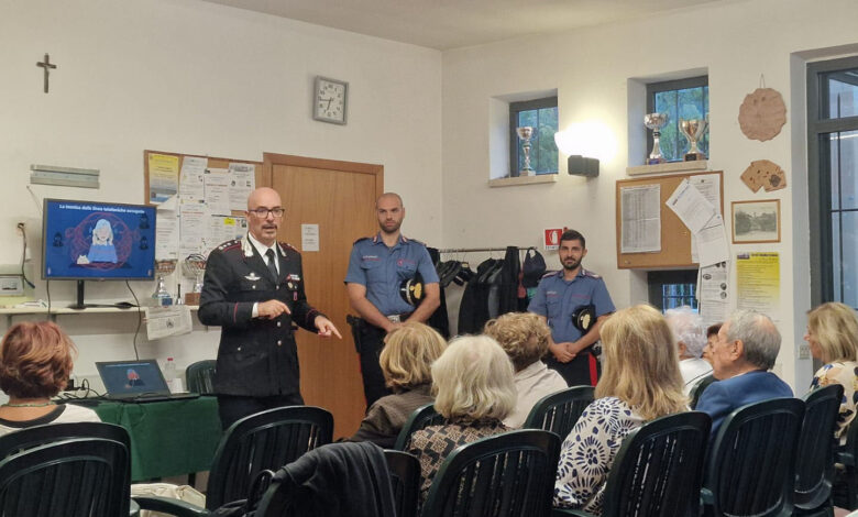 Carabinieri vs truffe anziani