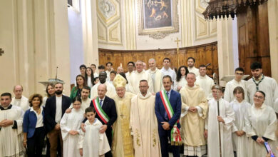 Ingresso del nuovo parroco e del nuovo vicario dell'Unità pastorale del centro () copia