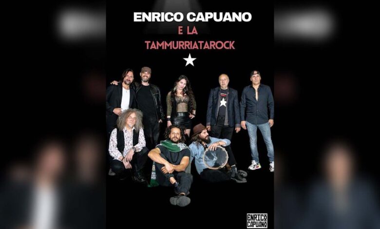 Boville Ernica Enrico Capuano e la tammurriata rock copia