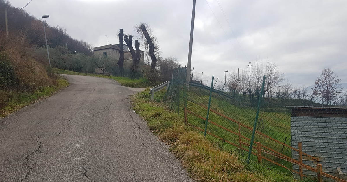 BOVILLE ERNICA – Frana a Colle Piscioso, approvato dalla Giunta lo studio per la richiesta di finanziamento alla Regione Lazio colle piscioso