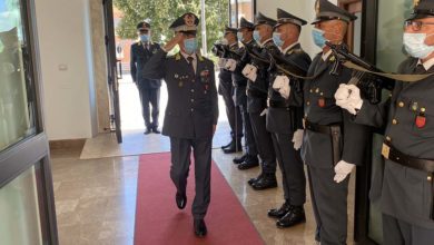 Cassino Il Comandante Regionale Lazio, Gen. Pomponi, visita il Comando provinciale della GdF di Frosinone Gen Pomponi a Frosinone