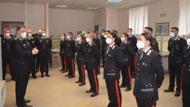 Frosinone FROSINONE – 23 nuovi Carabinieri per le stazioni della provincia Carabinieri
