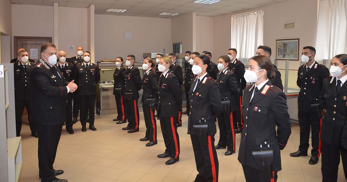 Frosinone FROSINONE – 23 nuovi Carabinieri per le stazioni della provincia Carabinieri