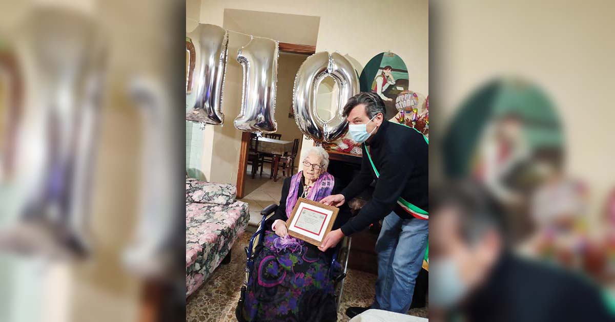 Ci ha lasciato a 110 anni Anna Noce, la Nonna più longeva del Lazio Nonna aa
