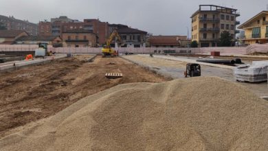Frosinone Frosinone, lavori incessanti al nuovo parcheggio allo Scalo Nuovo parcheggio Frosinone Scalo