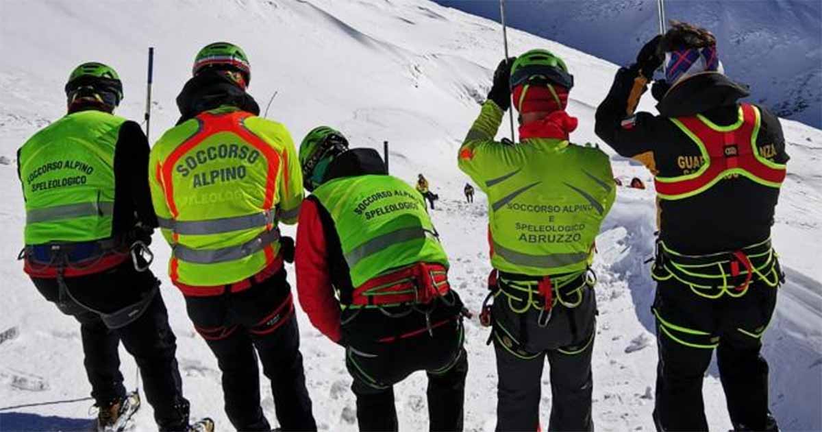 Escursionista disperso in montagna: trovato il corpo in un dirupo a 2.000 mt Soccorso speleologico lazio