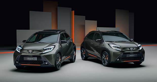 Frosinone Fino al 28 Febbraio 2022: Nuova Toyota AYGO X a partire da 119 € al mese Toyota Aygo