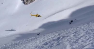 Ragazzo precipita per 200 metri su pendio ghiacciato Salvataggio CNSAS