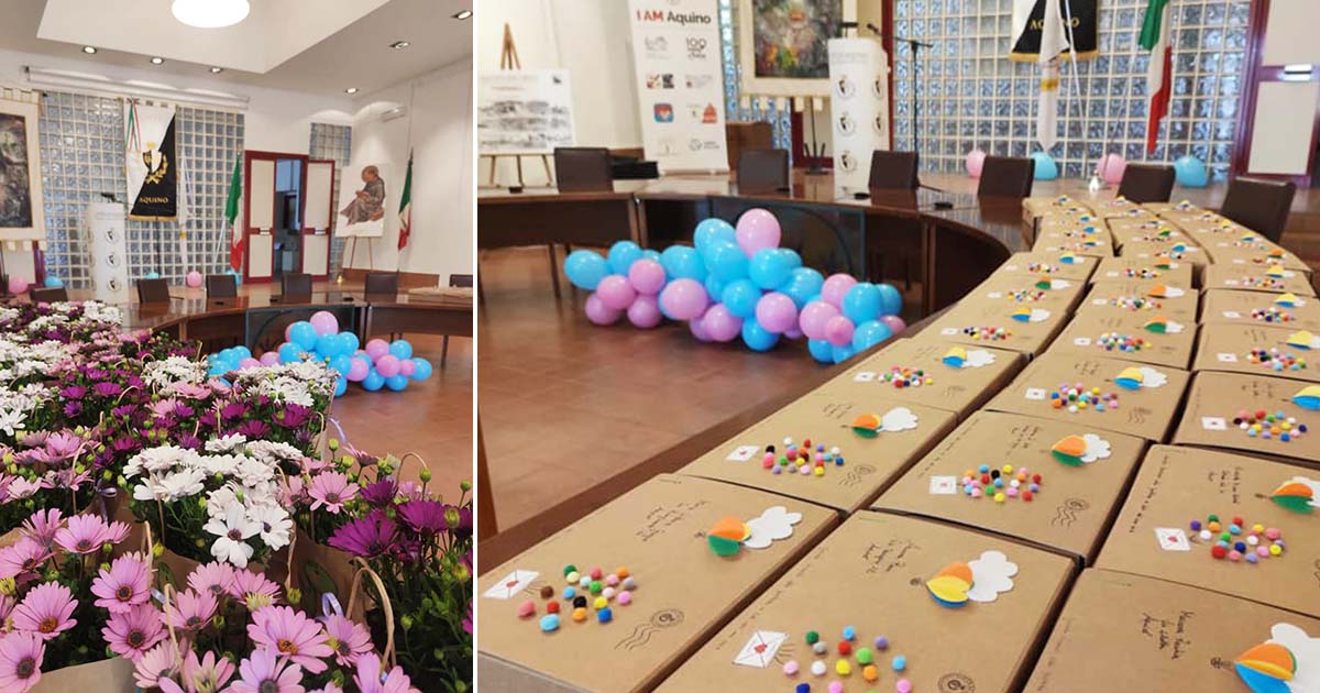 “Giornata della Gentilezza” dedicata ai nati nell’anno 2021: bellissima iniziativa ad Aquino Aquino giornata della gentilezza