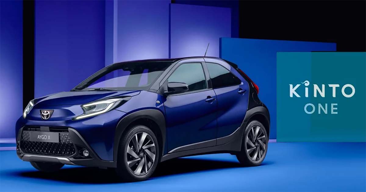Toyota Fino al 31 Marzo 2022: Toyota Aygo X tua da 219 € al mese + Iva con Kinto One Aygo X Kinto One