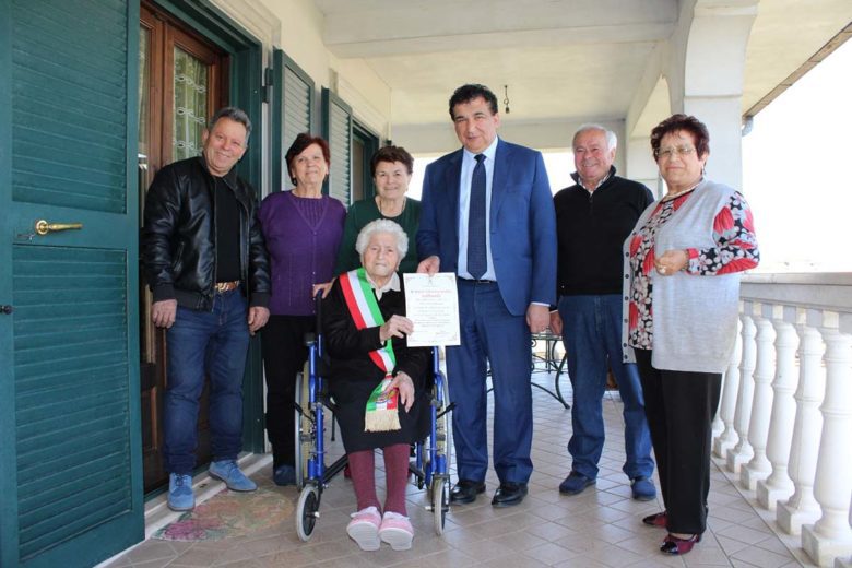 Boville Ernica: i primi 100 anni di Ersilia Luffarelli. Auguri! Ersilia