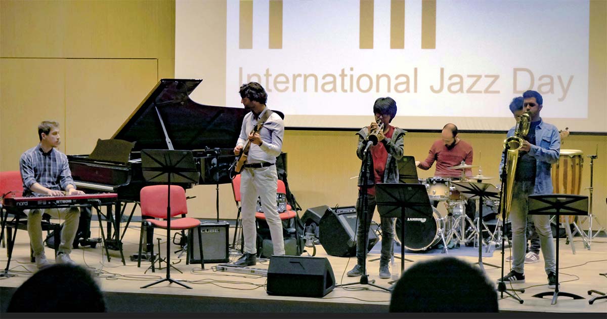 Conservatorio Frosinone FROSINONE – Sabato 30 aprile torna in conservatorio l’International Jazz International Jazz Day