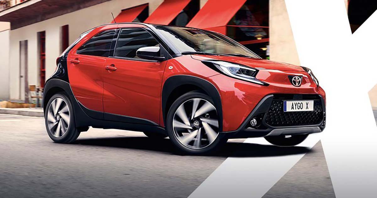 Toyota Fino al 31 Maggio 2022: Nuova Toyota Aygo X “Active” da 119 € al mese Toyota Aygo