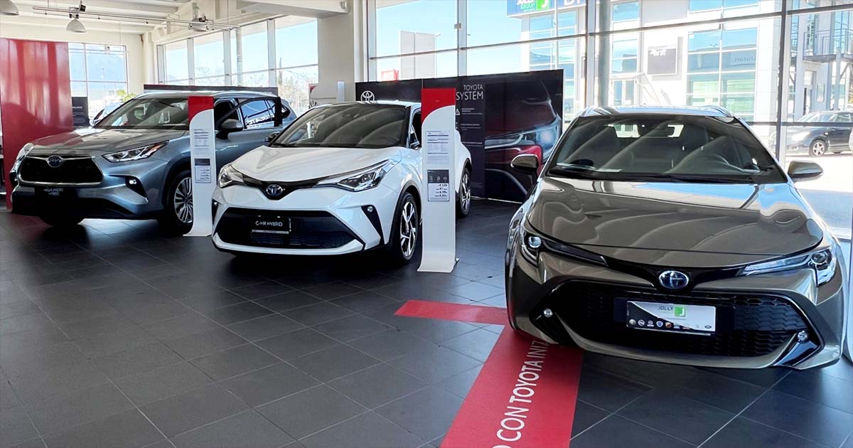 Frosinone Ecoincentivo statale: Toyota “Jolly Motori” in pole position. Scopri tutte le opportunità disponibili Toyota