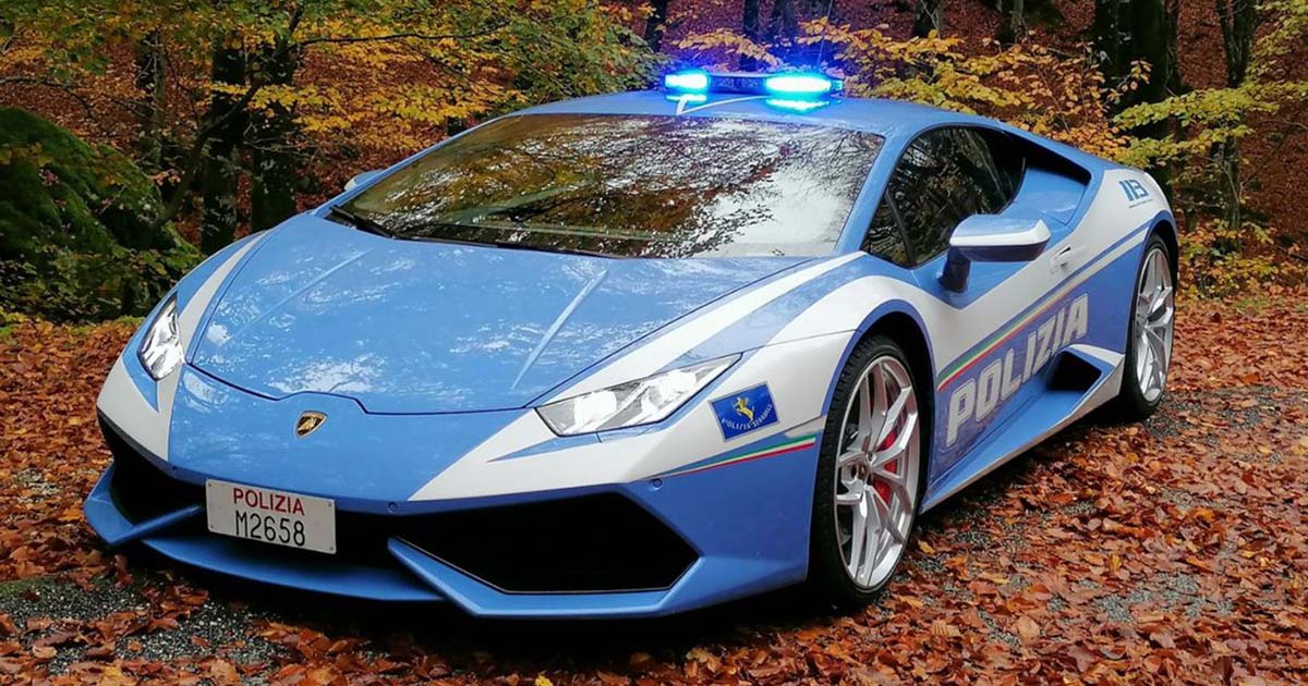 Un’altra vita salva grazie alla Lamborghini della Polizia. La corsa Milano-Roma per trasportare un rene Lamborghini Polizia