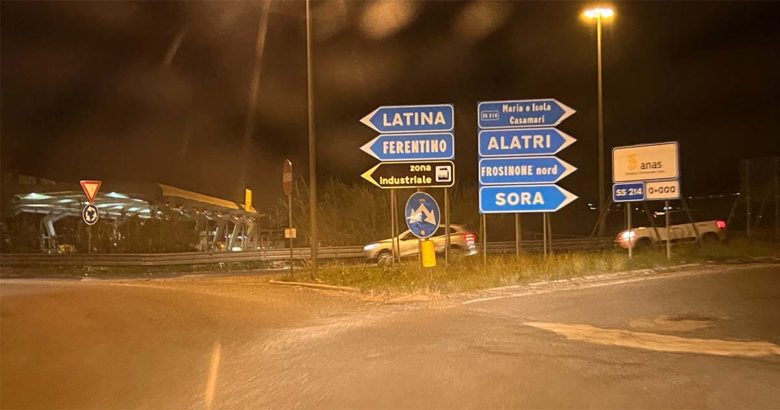 Ferentino Incidente in superstrada: morta una donna Superstrada Ferentino Sora