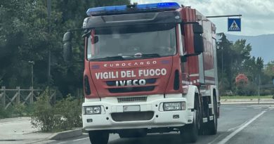 Frosinone Tragico incidente stradale, un morto VIGILI DEL FUOCO