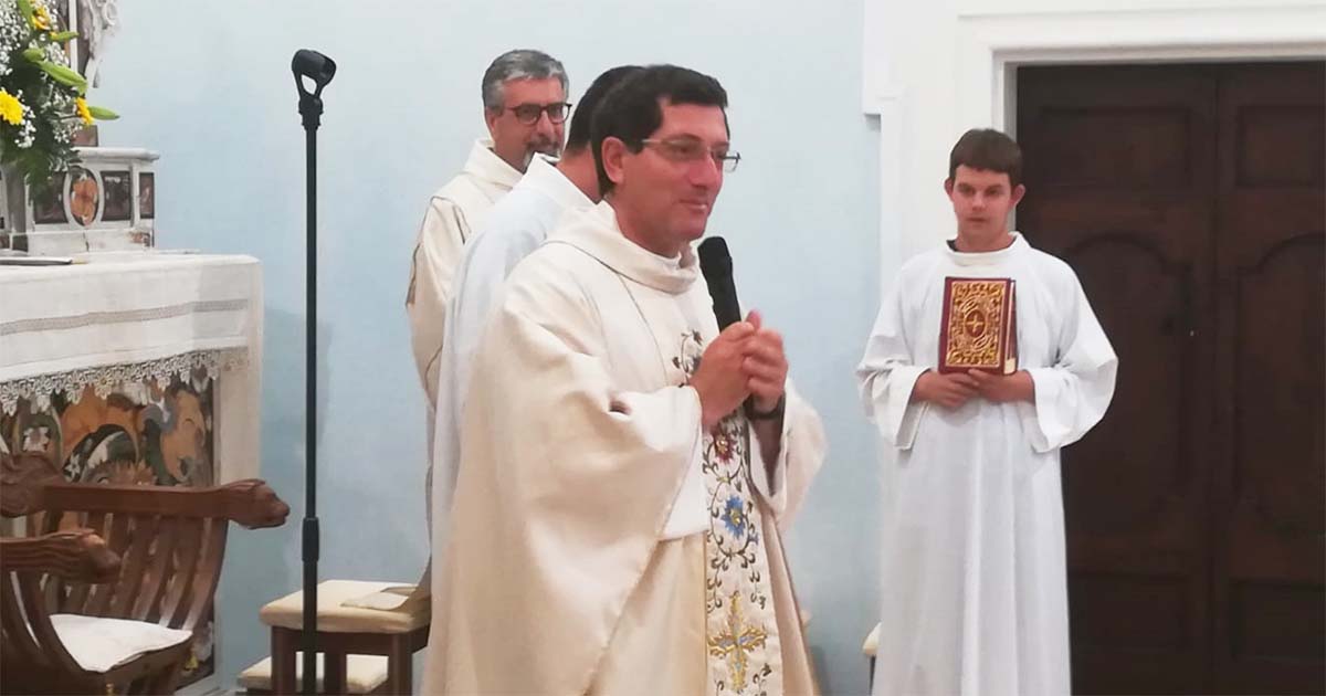 Anagni Gaeta – Inizio del ministero pastorale di don Erasmo Matarazzo nuovo parroco di San Carlo Borromeo Don Erasmo Matarazzo Gaeta