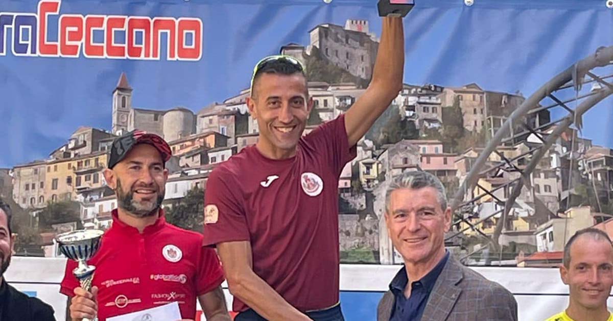 Ferentino Ferentino – Diego Papoccia trionfa alla StraCeccano Runners Ferentino