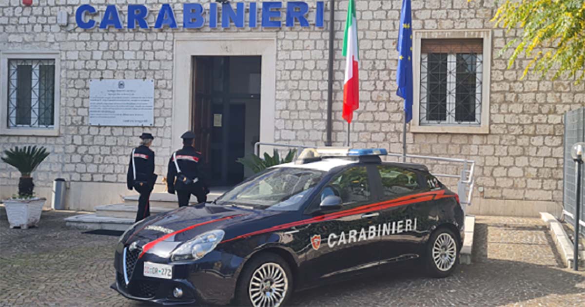 Cassino Cassino – «Estorsione, rapina e lesioni»: 57enne finisce in carcere CARABINIERI CASSINO