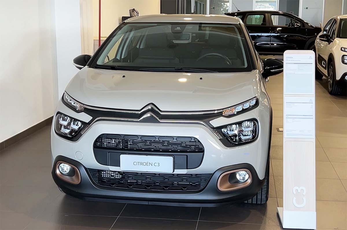 Citroen Citroën C3, la city car per eccellenza. Vieni a provarla da Jolly Automobili Citroen C nuovi proiettori LED ridisegnati