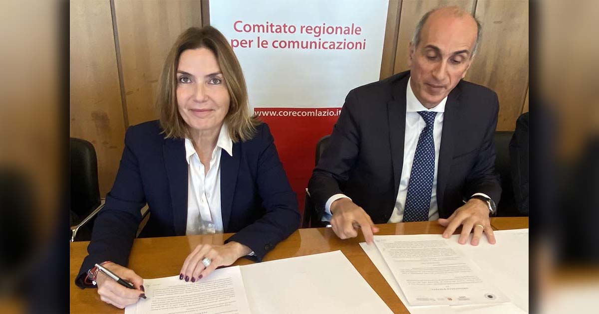 Cassino Regione Lazio: firmato protocollo d’intesa tra Università di Cassino e Corecom Corecom Unicas
