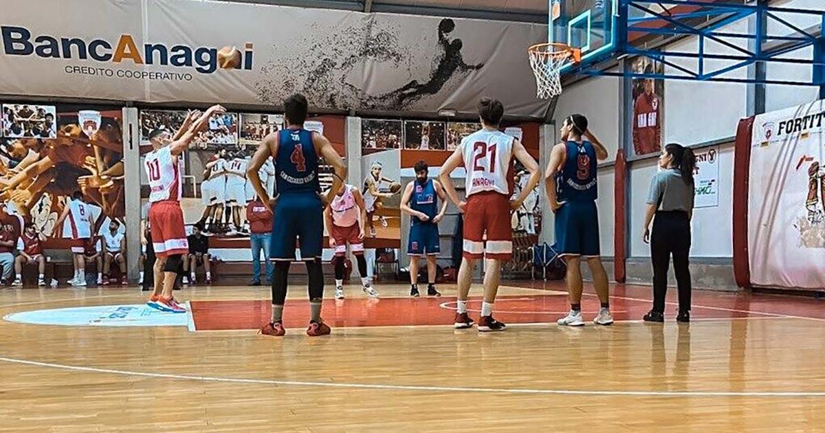 Anagni Basket Serie C Silver: emozionante vittoria in rimonta della Fortitudo Anagni Fortitudo Anagni