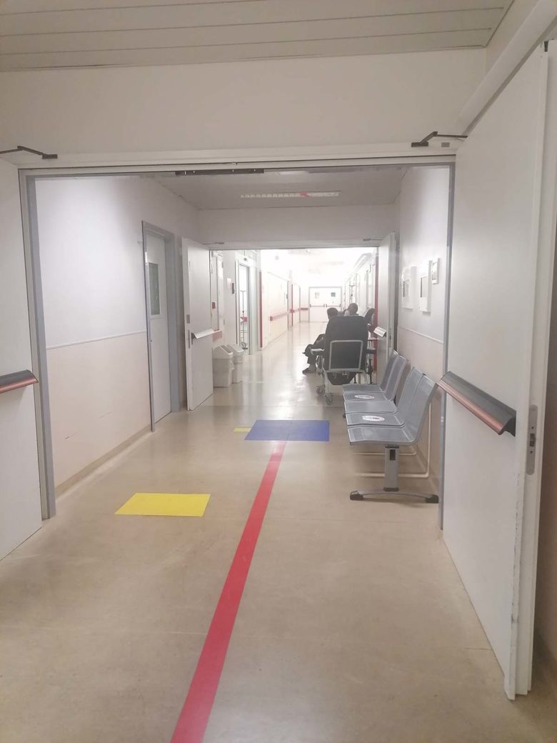 Frosinone Frosinone – Pronto Soccorso Ospedale Spaziani: il corridoio si è svuotato Pronto Soccorso Ospedale Spaziani