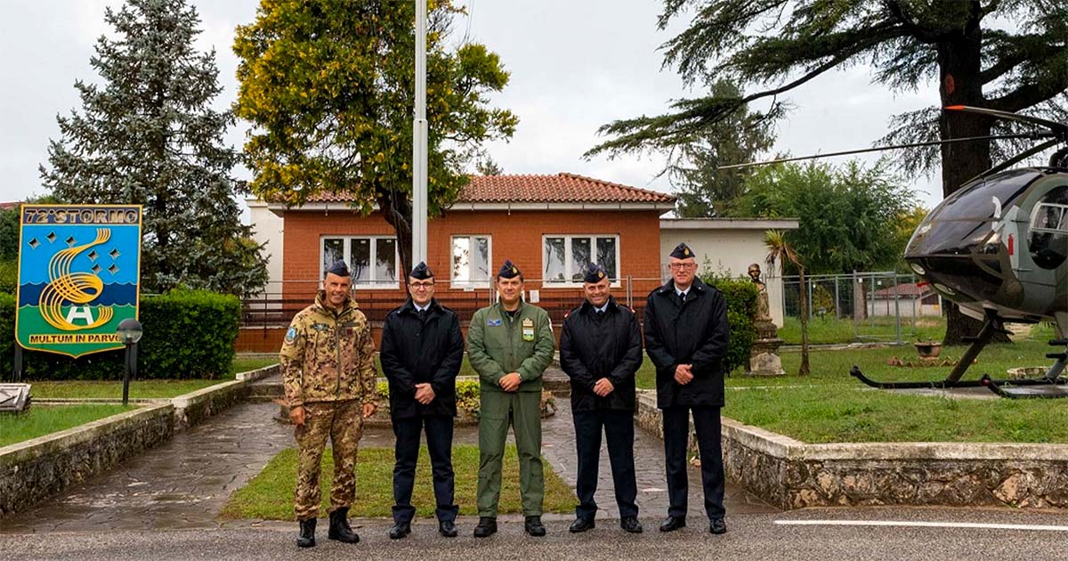 Frosinone Frosinone – Il presidente Capo dei Sottufficiali, Graduati e Militari di Truppa dell’Aeronautica Militare in visita al 72° Stormo Senza titolo