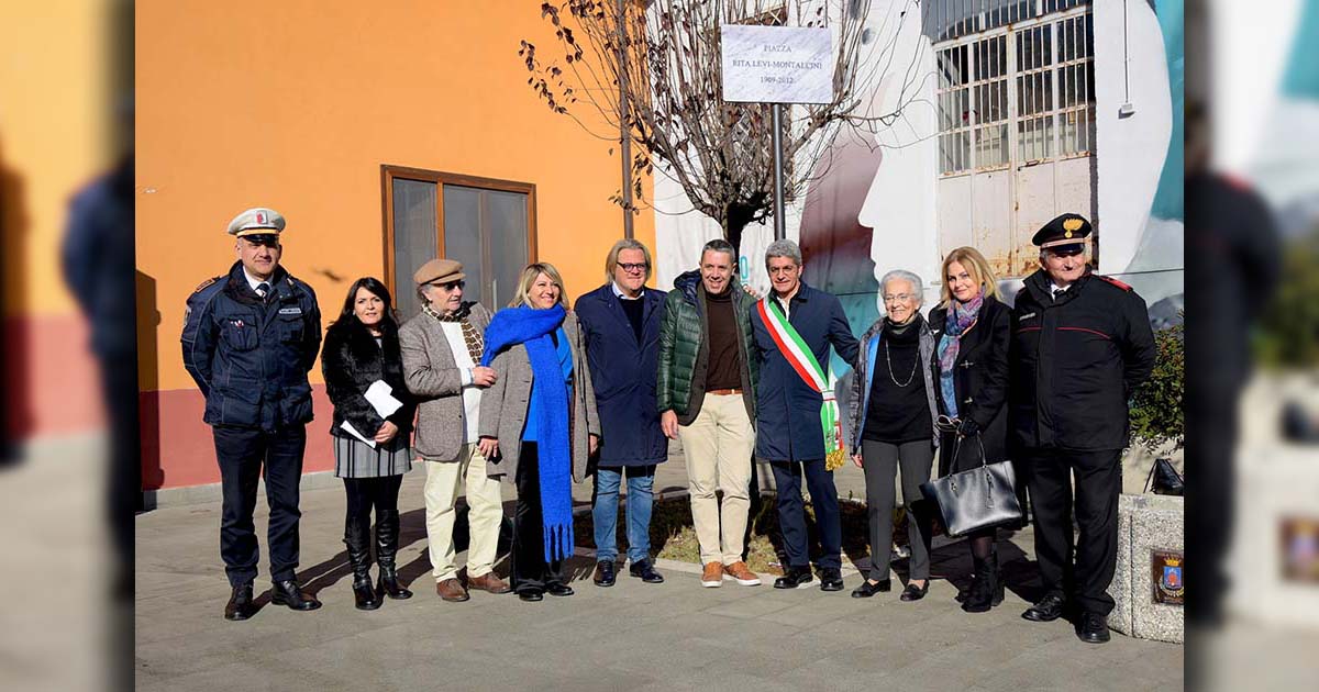 Sora Isola del Liri: una piazza per Rita Levi-Montalcini Piazza Rita Levi Montalcini