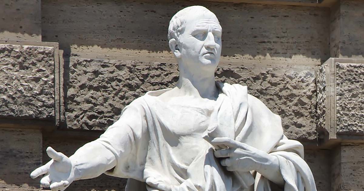 2129 anni portati benissimo: tanti auguri Cicerone! Cicerone