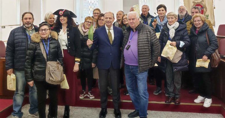 Da Verona per il Carnevale Storico Frusinate: il saluto del Sindaco Mastrangeli Carnevale Frosinone