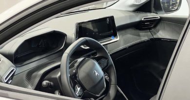 P Peugeot elettrica interni volante infotainment