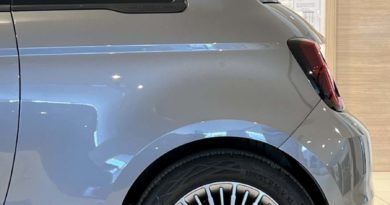 Fiat 500 Elettrica: fino al 31 Marzo 2023 tua con Leasys Miles. Scopri l’offerta Fiat Elettrica profilo laterale posteriore