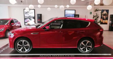 Bozza automatica Mazda CX profilo laterale