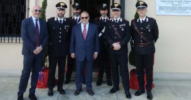 Il Procuratore di Cassino incontra i Carabinieri della Stazione di Atina CC Atina