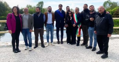 Provincia: il Presidente Di Stefano inaugura lo spazio belvedere del laghetto di Capo d’Acqua a Castrocielo Di Stefano a Castrocielo