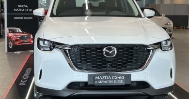 Mazda CX-60: 100 km con meno di 5 lt di carburante. Scopri il turbodiesel di nuova concezione Mazda CX frontale fari