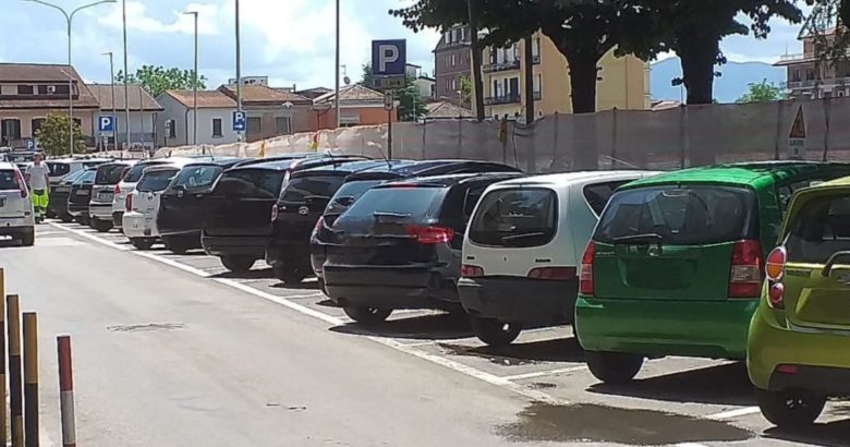 Frosinone, riorganizzati i parcheggi in zona Scalo disco orario