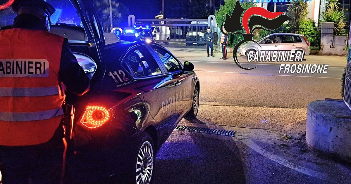 Frosinone: controlli straordinari dei Carabinieri su tutto il territorio cittadino Carabinieri Frosinone