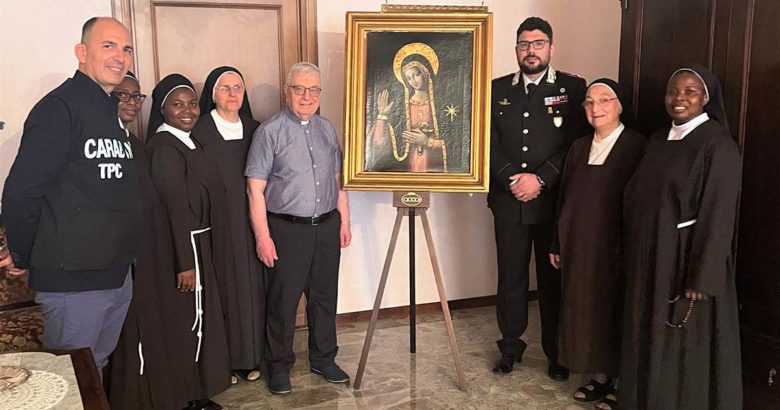 I Carabinieri restituiscono alla Diocesi di Frosinone-Veroli-Ferentino un dipinto del XVII/XVIII secolo veroli