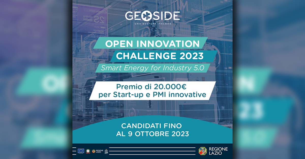 Regione Lazio, al via la challenge "Smart Energy for Industry 5.0" Challenge Smart Energy for Industry copia
