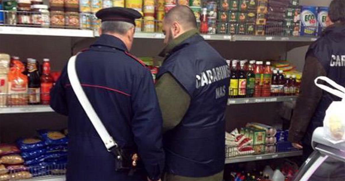 NAS in un supermercato del frusinate jpg