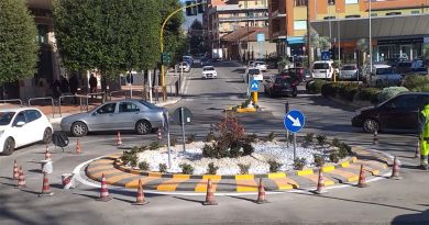 Frosinone, De Matthaeis: concluso il restyling della rotatoria jpg