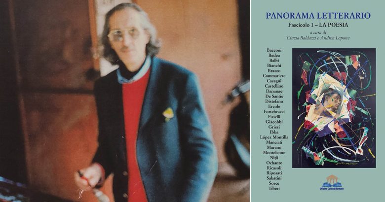 Panorama Letterario. In copertina un'opera di Gian Carlo Riccardi jpg