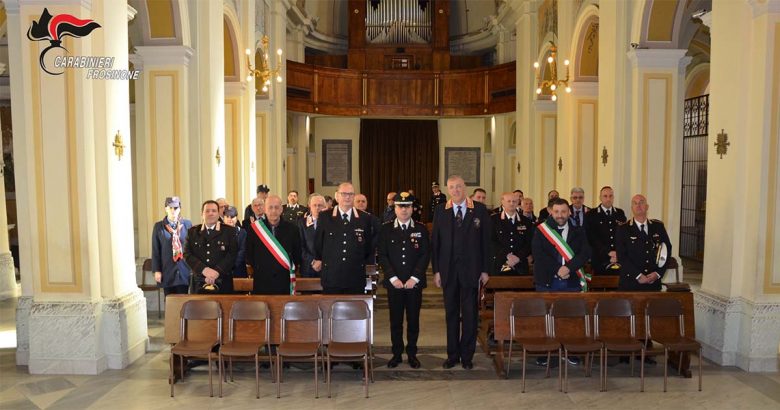 I Carabinieri in Cattedrale per la celebrazione del Precetto Pasquale jpg