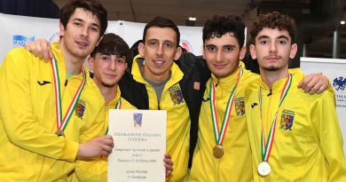 Daniele Catallo Giacomo Campoli il maestro Gainfilippo Di Nucci Riccardo Ceccani Leonardo Gamberoni copia